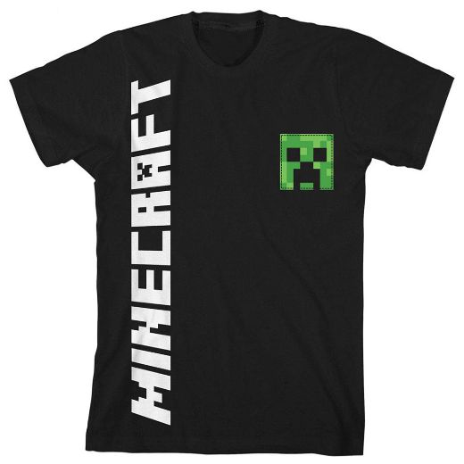 Picture of Minecraft Creeper Stitch Unisex Youth Tee