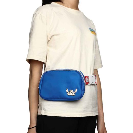 Picture of Disney Stitch Metal Logo Fanny Pack