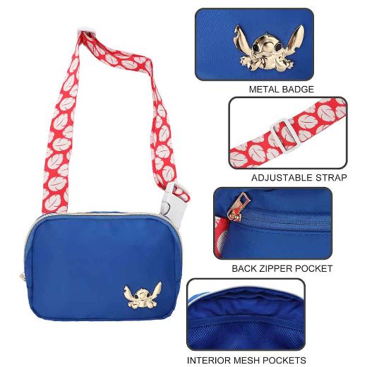 Picture of Disney Stitch Metal Logo Fanny Pack