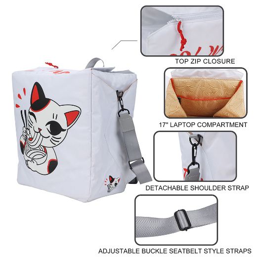 Picture of Noodle Take-Out Box Shaped Laptop Backpack