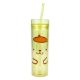 Picture of Pom Pom Purin 16 oz. Slim Plastic Travel Cup