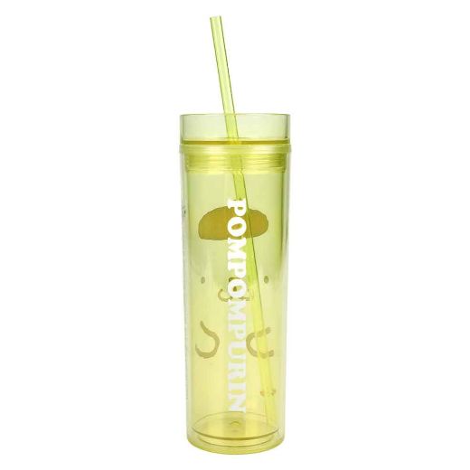 Picture of Pom Pom Purin 16 oz. Slim Plastic Travel Cup