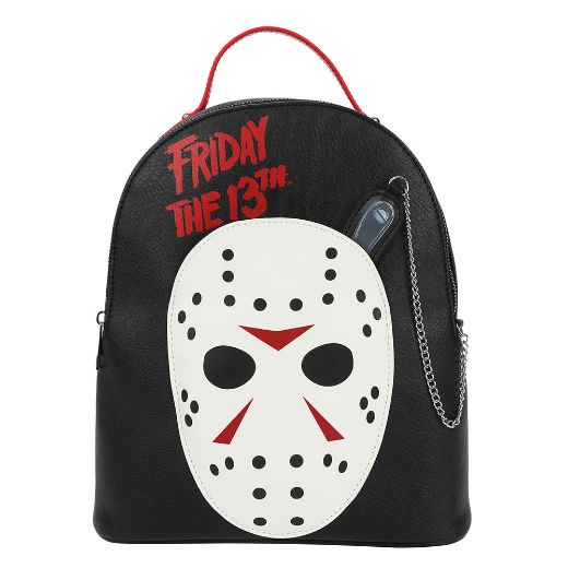 Picture of Friday the 13th Jason Mask Mini Backpack & Knife Coin Purse