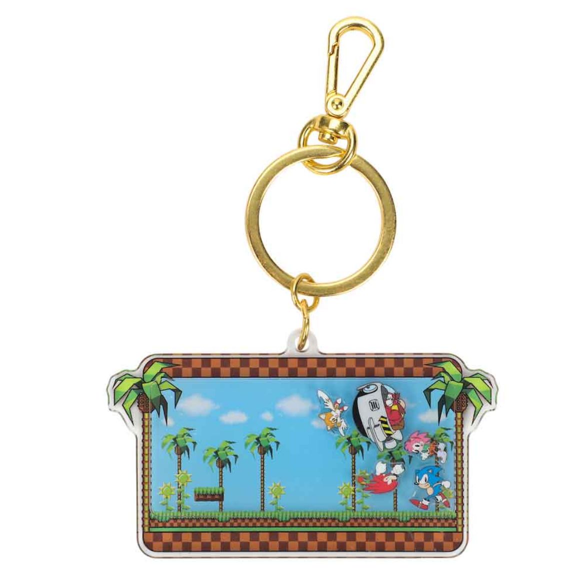 Picture of Sonic the Hedgehog Classic Shaker Keychain