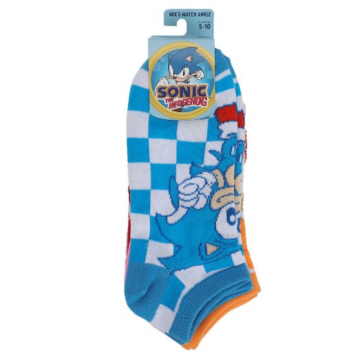 Picture of Sonic the Hedgehog 5 Pair Ankle Socks