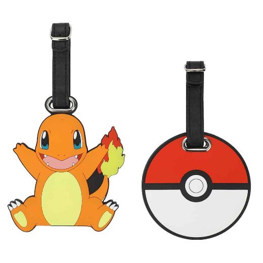 Picture of Pokemon Charmander & Pokeball Luggage Tags