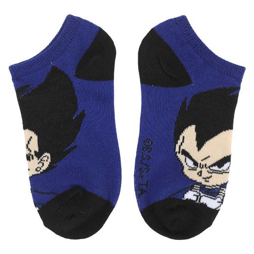 Picture of Dragon Ball Z Chibi Youth 6 Pair Ankle Socks