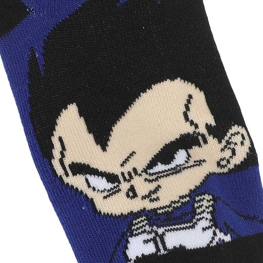 Picture of Dragon Ball Z Chibi Youth 6 Pair Ankle Socks
