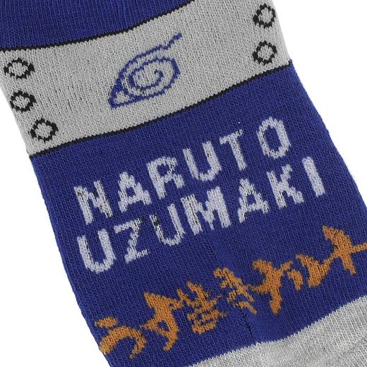 Picture of Naruto Mixed Icons Youth 6 Pair Ankle Socks
