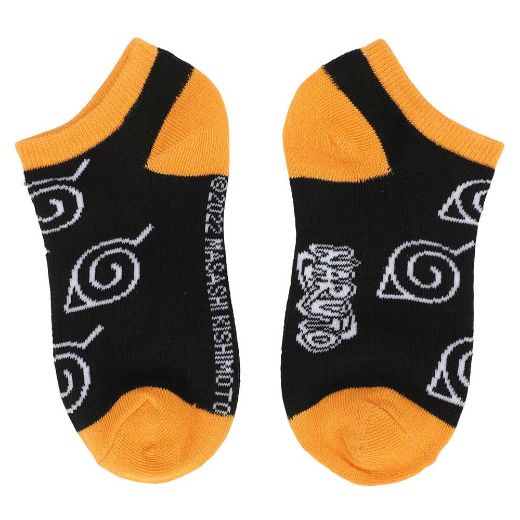 Picture of Naruto Mixed Icons Youth 6 Pair Ankle Socks