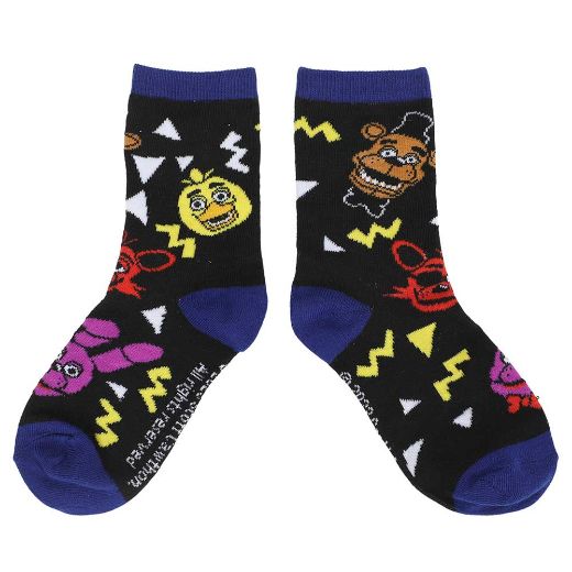 Picture of Five Nights at Freddy's 3 Pair Youth Crew Socks