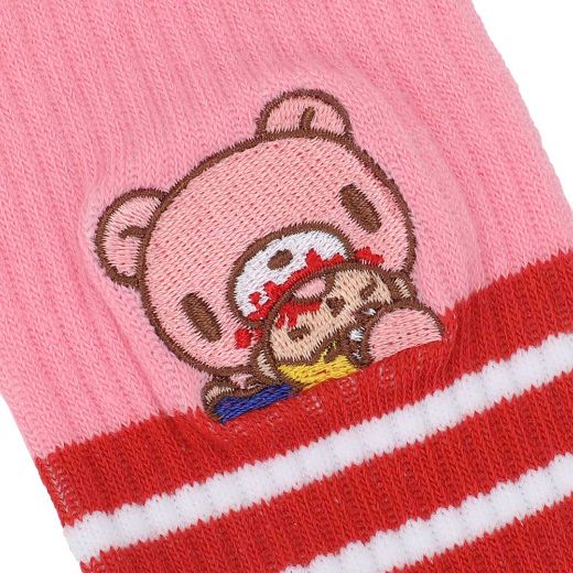 Picture of Gloomy Bear Peek-a-boo Embroidered Crew Socks
