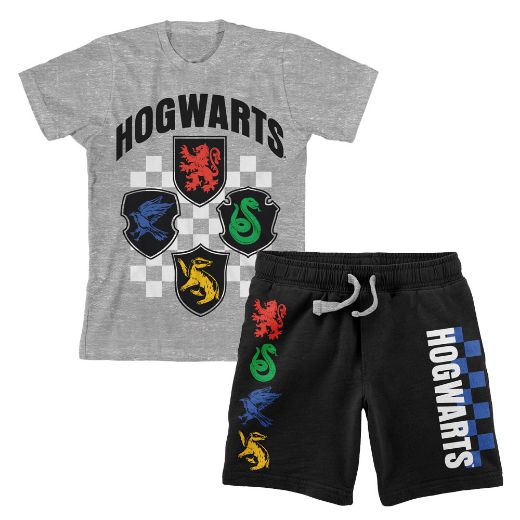 Picture of Harry Potter Hogwarts House Youth Tee & Shorts Set