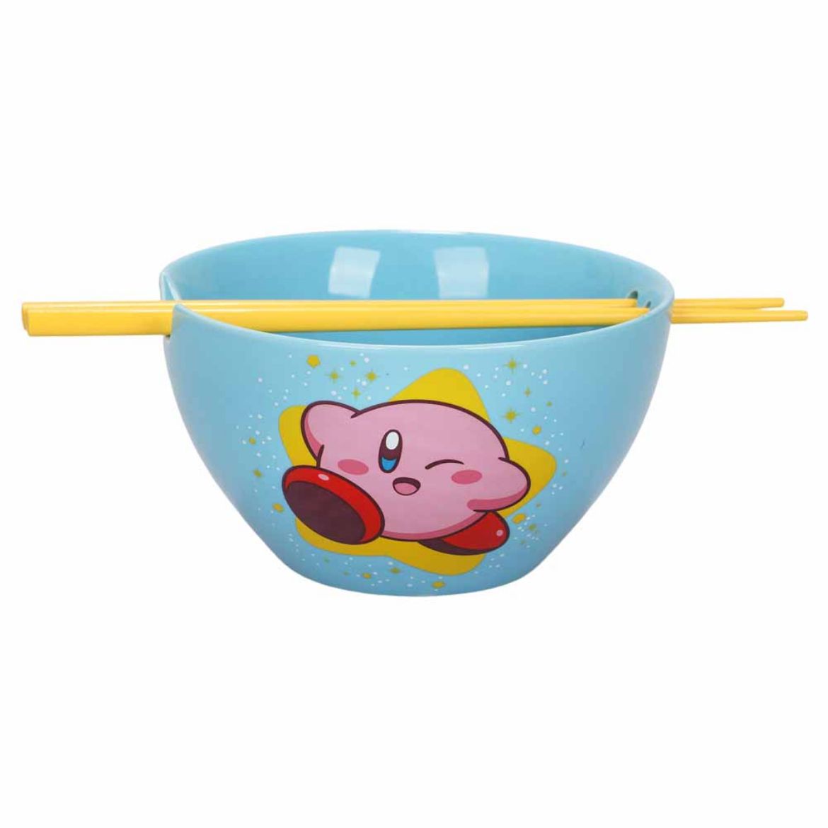 Picture of Kirby 20 oz. Ceramic Ramen Bowl with Chopsticks