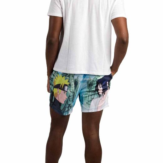 Picture of Naruto & Sasuke Sublimated Active Shorts