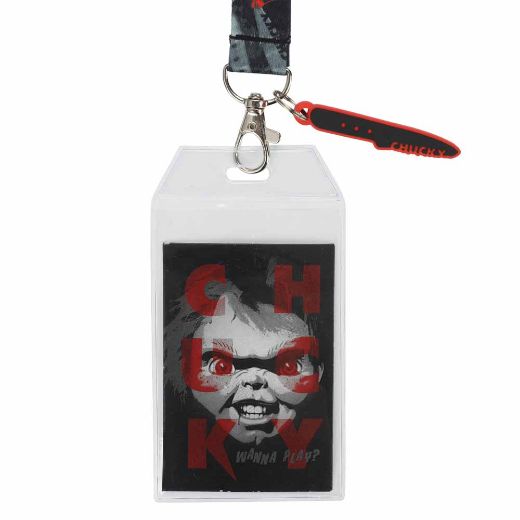 Picture of Chucky Wanna Play? Lanyard
