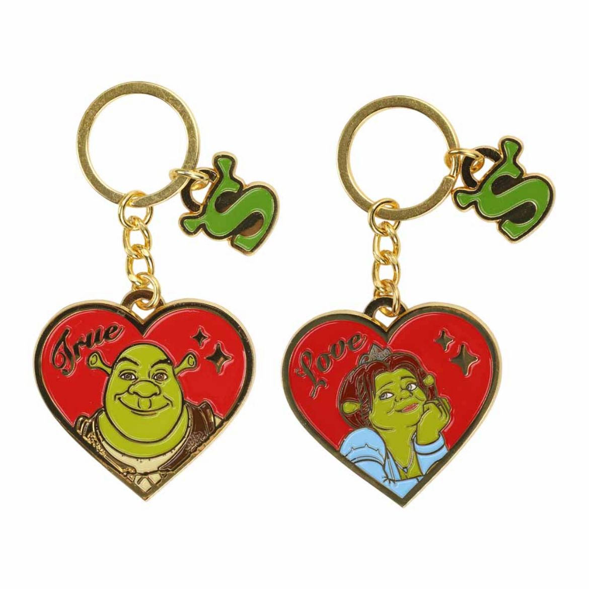 Picture of DreamWorks Shrek & Fiona Bestie Keychains