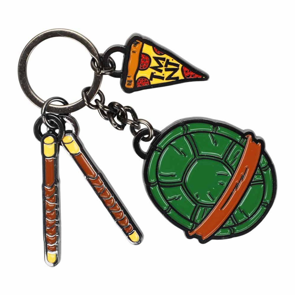 Picture of Teenage Mutant Ninja Turtles Multi-Charm Keychain