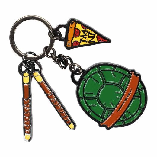 Picture of Teenage Mutant Ninja Turtles Multi-Charm Keychain