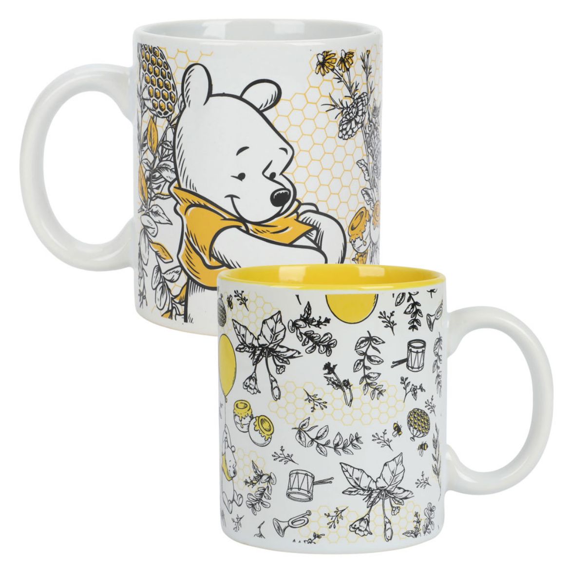 Picture of Disney Winnie the Pooh 16 oz. Ceramic Mugs - Set of 2