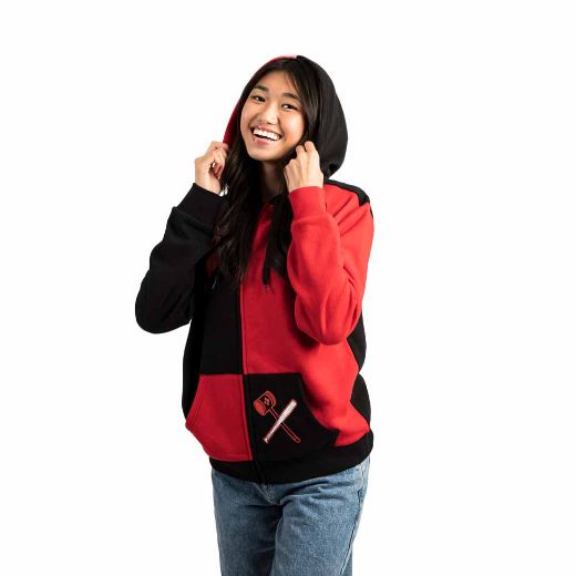 Picture of DC Comics Harley Quinn Juniors Pre-pack Zip-up Hoodie