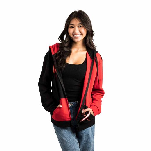 Picture of DC Comics Harley Quinn Juniors Pre-pack Zip-up Hoodie