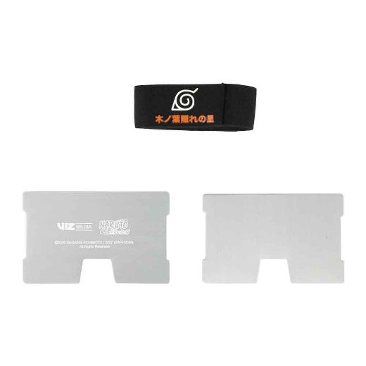 Picture of Naruto Kanji Slim Minimalist Card Wallet