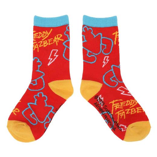 Picture of Five Nights at Freddy's 3D 2 Pair Youth Crew Socks
