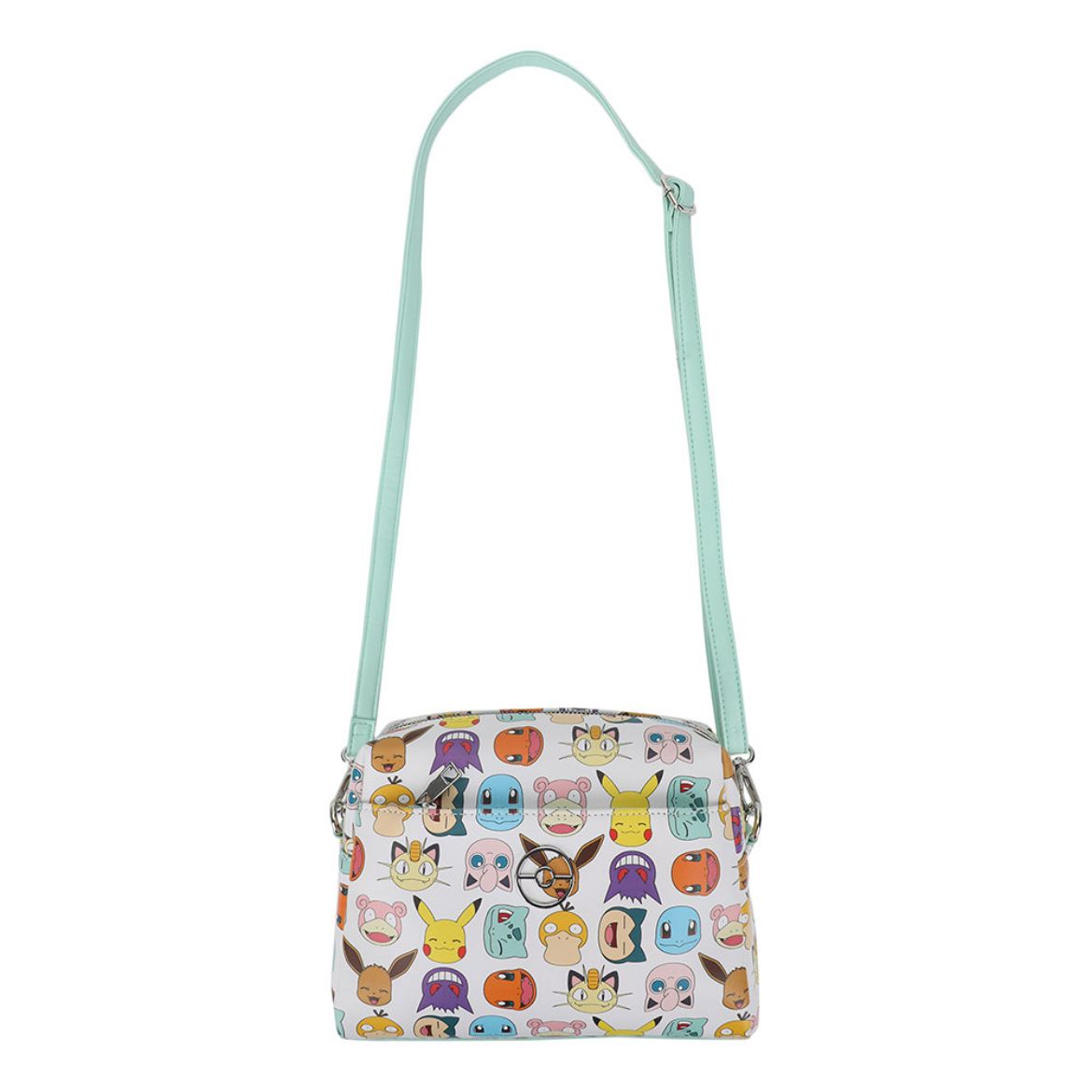 Picture of Pokemon Faces Metal Badge Crossbody