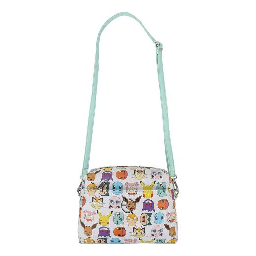 Picture of Pokemon Faces Metal Badge Crossbody