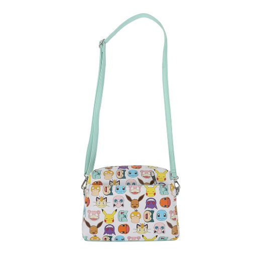Picture of Pokemon Faces Metal Badge Crossbody