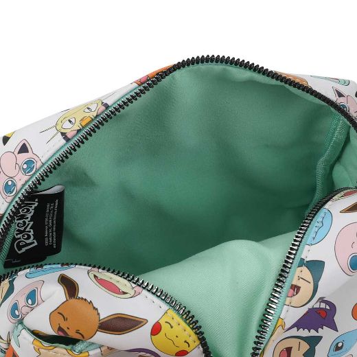 Picture of Pokemon Faces Metal Badge Crossbody