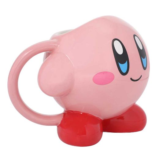 Picture of Kirby Smile 16 oz. Sculpted Ceramic Mug