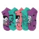 Picture of Universal Monsters Chibi 5 Pair Ankle Socks