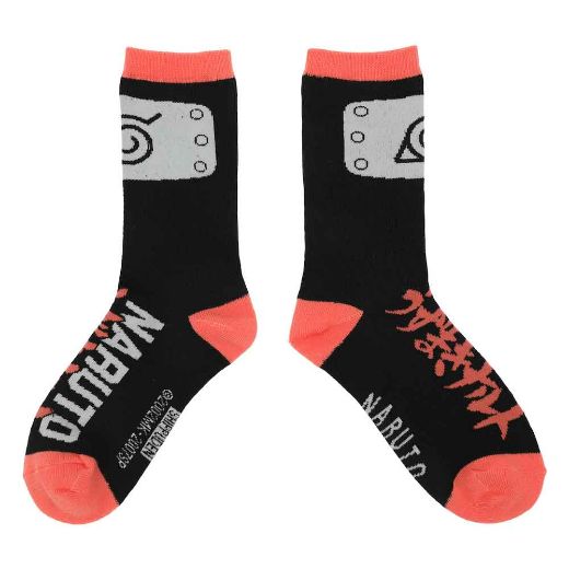 Picture of Naruto Icons Women's 5 Pair Crew Socks 