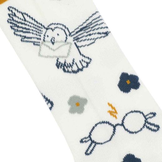 Picture of Harry Potter Icons Women's 5 Pair Crew Socks 