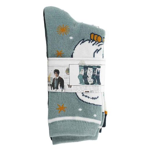 Picture of Harry Potter Icons Women's 5 Pair Crew Socks 
