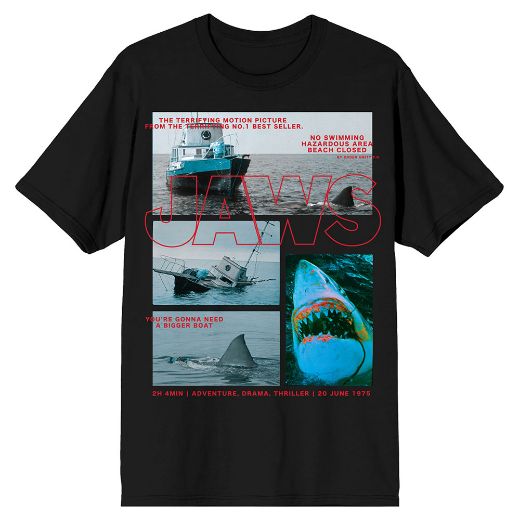 Picture of Jaws Mixblock Unisex Tee