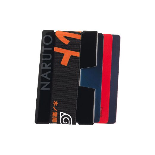 Picture of Naruto Kanji Slim Minimalist Card Wallet
