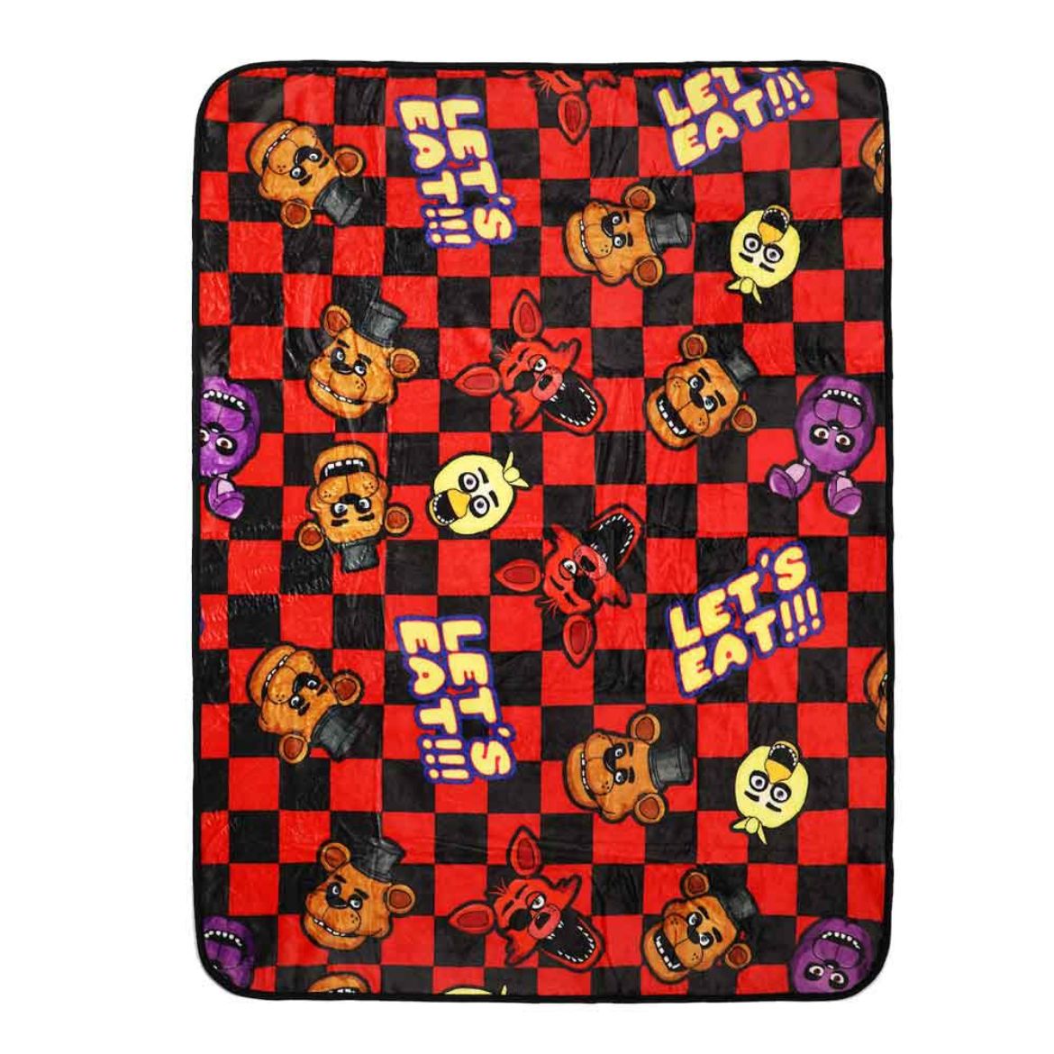 Picture of Five Nights At Freddy's Let's Eat Fleece Throw Blanket