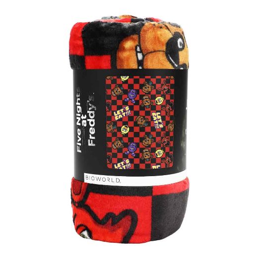 Picture of Five Nights At Freddy's Let's Eat Fleece Throw Blanket