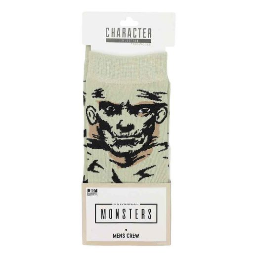 Picture of Universal Monsters The Mummy Animigos 360 Character Socks