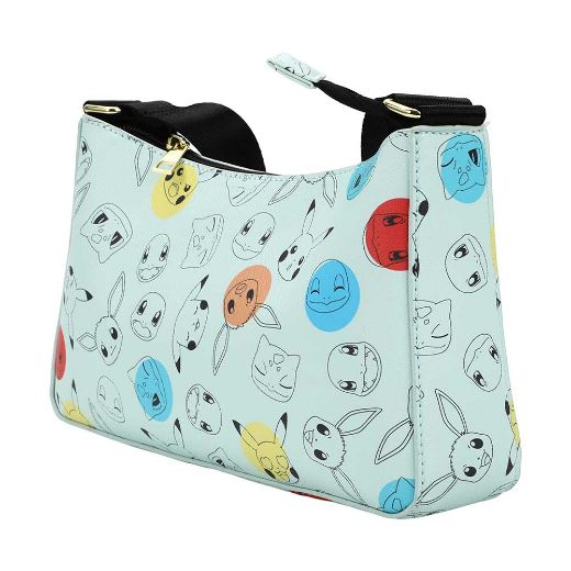Picture of Pokemon Pikachu AOP Crossbody & Coin Purse