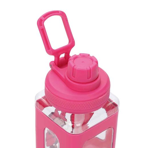 Picture of Disney Minnie Mouse 24 oz. Square Silicone Sleeve Water Bottle