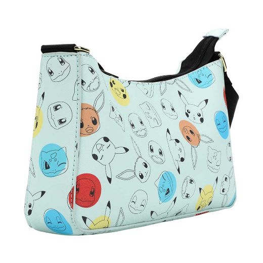 Picture of Pokemon Pikachu AOP Crossbody & Coin Purse