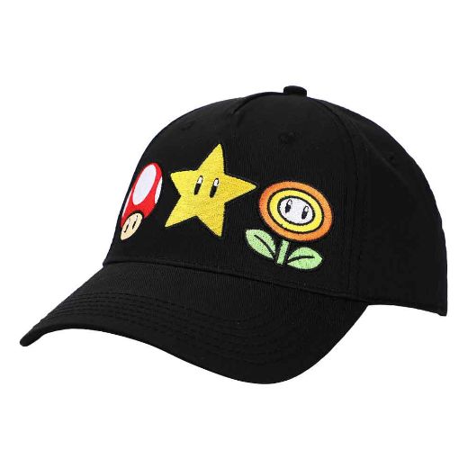 Picture of Super Mario Icons Embroidered Hat