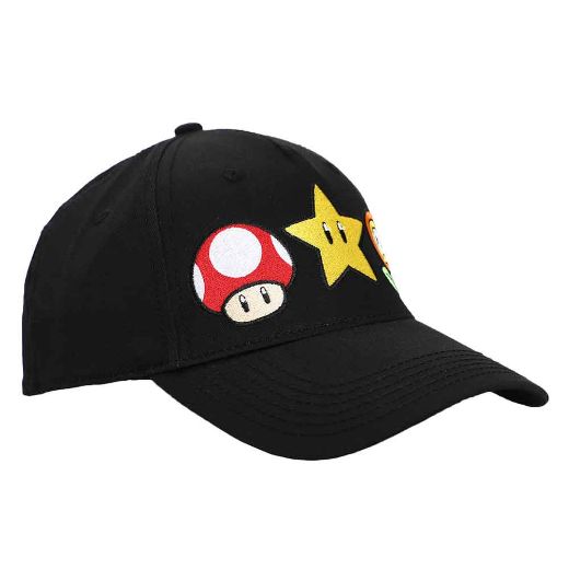 Picture of Super Mario Icons Embroidered Hat