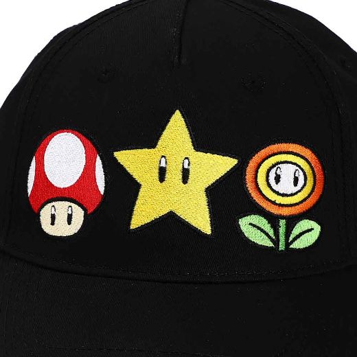 Picture of Super Mario Icons Embroidered Hat