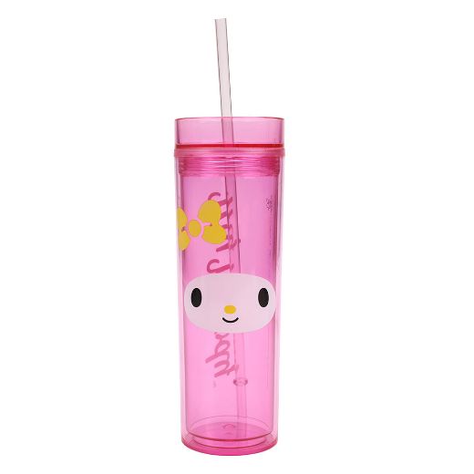 Picture of My Melody 16 oz. Slim Plastic Travel Cup