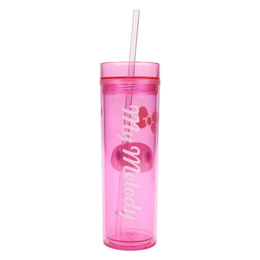 Picture of My Melody 16 oz. Slim Plastic Travel Cup